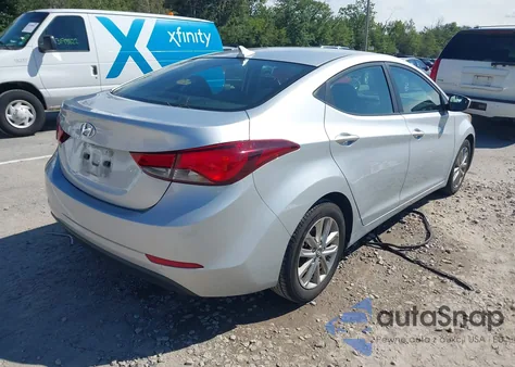 2014 Hyundai Elantra Se из США, поврежденный, VIN 5NPDH4AE3EH468956